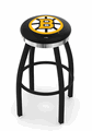 Boston Bruins Chrome Ring Swivel Stool