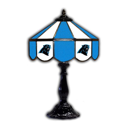 Carolina Panthers 21 Glass Table Lamp