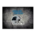 Carolina Panthers Distressed Rug