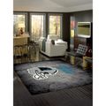 Carolina Panthers Distressed Rug