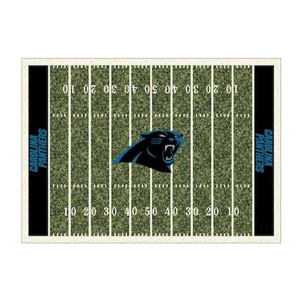 Carolina Panthers Home Field Rug