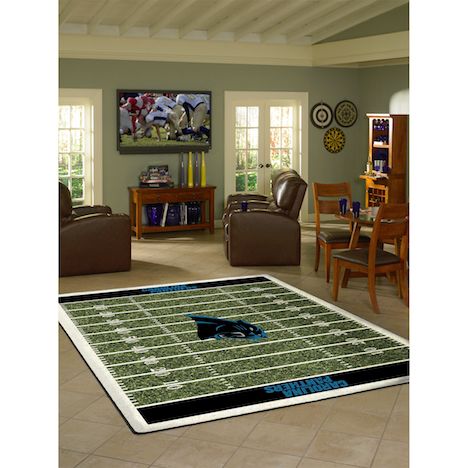 Carolina Panthers Home Field Rug