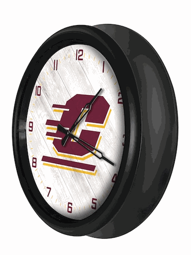 Central Michigan Outdoor LED Clock