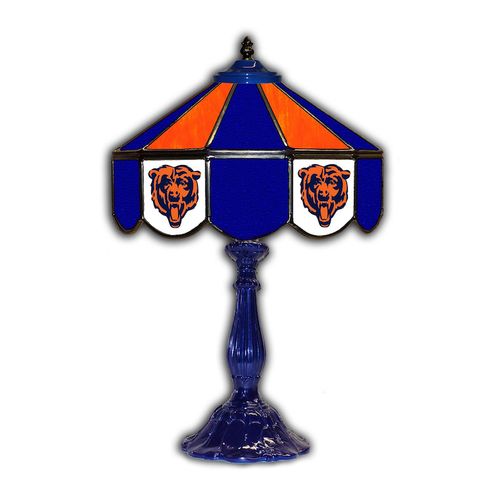 Chicago Bears 21 Glass Table Lamp