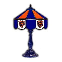 Chicago Bears 21 Glass Table Lamp