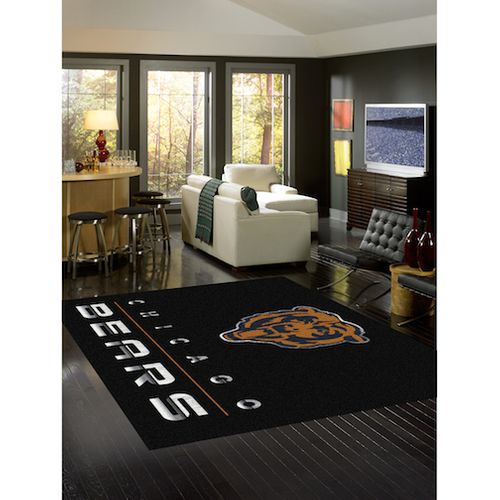 Chicago Bears Chrome Rug