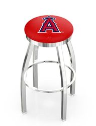 Los Angeles Angels Ring Chrome Swivel Stool