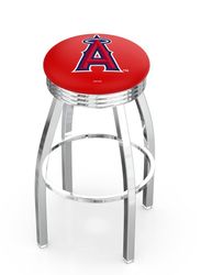Los Angeles Angels Chrome Diner Swivel Stool