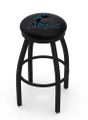 Miami Marlins Black Ring Swivel Stool