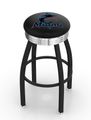 Miami Marlins Black Diner Swivel Stool