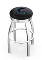 Miami Marlins Chrome Diner Swivel Stool