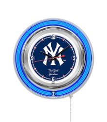 New York Yankees Neon Clock 15