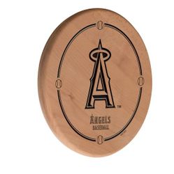 Los Angeles Angels Laser Engraved Solid Wood Sign