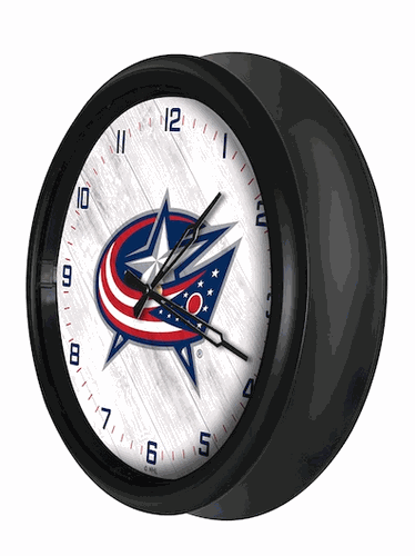 Columbus Blue Jackets Outdoor LED Clock