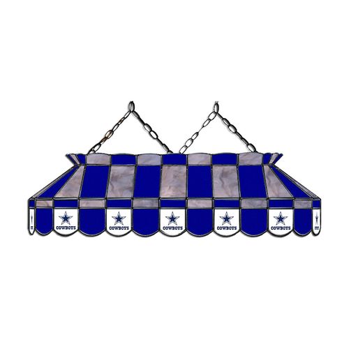 Dallas Cowboys 40 Stained Glass Billiard Lamp