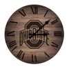 Ohio State Rustic Clock