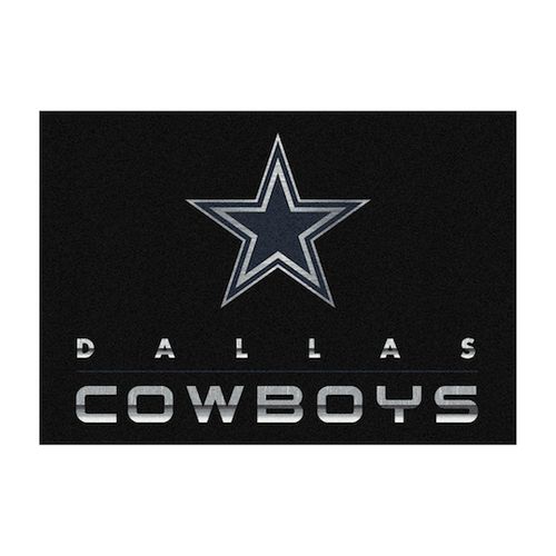 Dallas Cowboys Chrome Rug