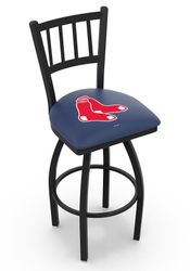 Boston Red Sox Jailhouse Back Swivel Stool