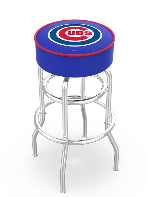 Chicago Cubs Cushion Bar Stool