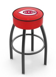 Cincinnati Reds Cushion Swivel Stool