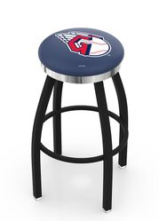 Cleveland Guardians Chrome Ring Swivel Stool