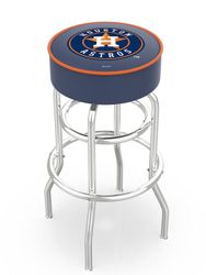Houston Astros Cushion Bar Stool