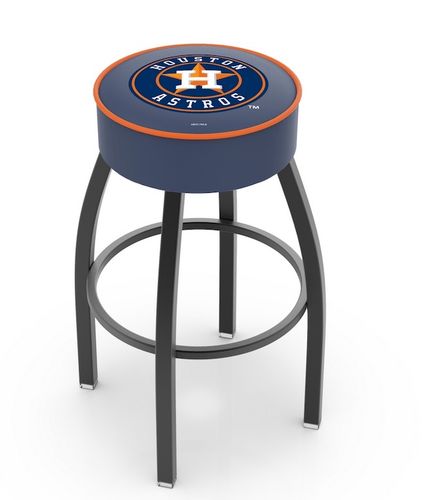 Houston Astros Cushion Swivel Stool
