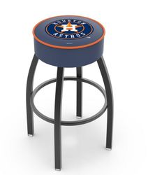 Houston Astros Cushion Swivel Stool