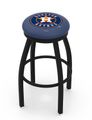 Houston Astros Black Ring Swivel Stool