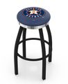Houston Astros Chrome Ring Swivel Stool