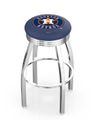 Houston Astros Chrome Diner Swivel Stool