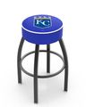 Kansas City Royals Cushion Swivel Stool