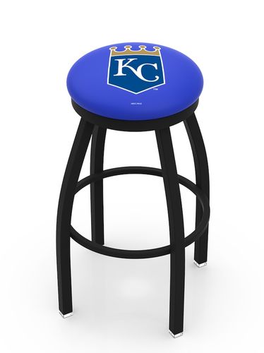 Kansas City Royals Black Ring Swivel Stool