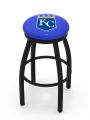 Kansas City Royals Black Ring Swivel Stool
