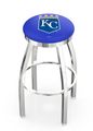 Kansas City Royals Ring Chrome Swivel Stool