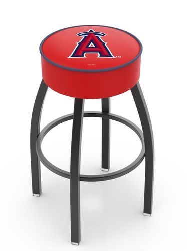 Los Angeles Angels Cushion Swivel Stool