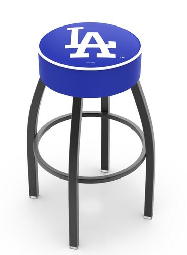 Los Angeles Dodgers Cushion Swivel Stool