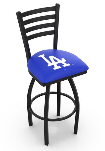 Los Angeles Dodgers Ladder Back Swivel Stool