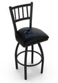 Miami Marlins Jailhouse Back Swivel Stool