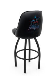 Miami Marlins Swivel Bucket Stool