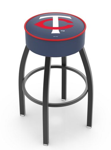 Minnesota Twins Cushion Swivel Stool
