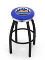 New York Mets Chrome Ring Swivel Stool