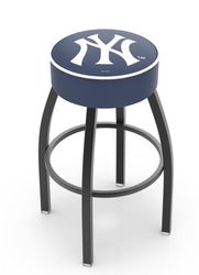 New York Yankees Cushion Swivel Stool