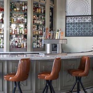 Open Channeled Bar Stools