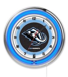 Utah Mammoth Neon Clock 19