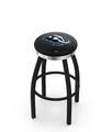 Utah Mammoth Chrome Ring Swivel Stool