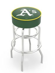 Oakland Athletics Cushion Bar Stool