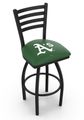 Oakland Athletics Ladder Back Swivel Stool