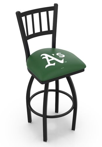 Oakland Athletics Jailhouse Back Swivel Stool