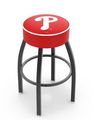 Philadelphia Phillies Cushion Swivel Stool